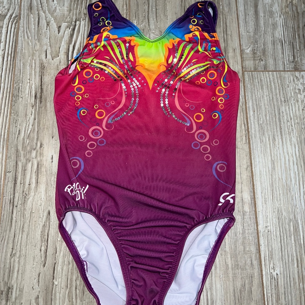 GK 2016 Brazil gymnastics leotard